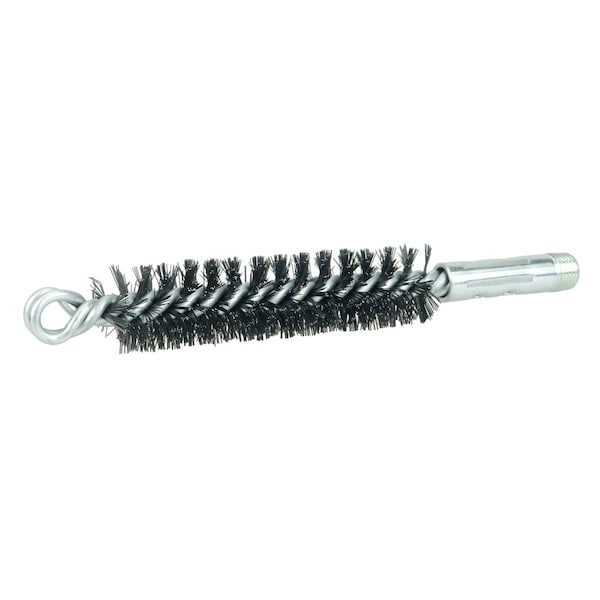 Weiler 1" Double Spiral Flue Brush .012 Steel Fill 44149 - main